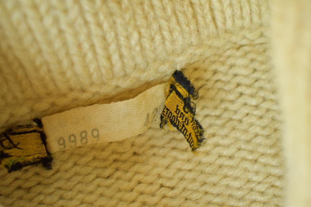 Vintage 1950s Wool Shawl Collar Knit Cardigan Sweater