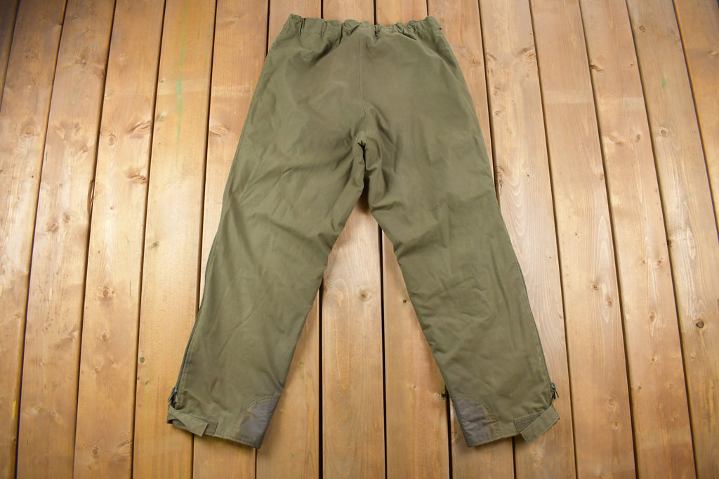 Vintage 1985 Military Insulated Snow Pants Size 36 x 30