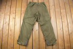 Vintage 1985 Military Insulated Snow Pants Size 36 x 30