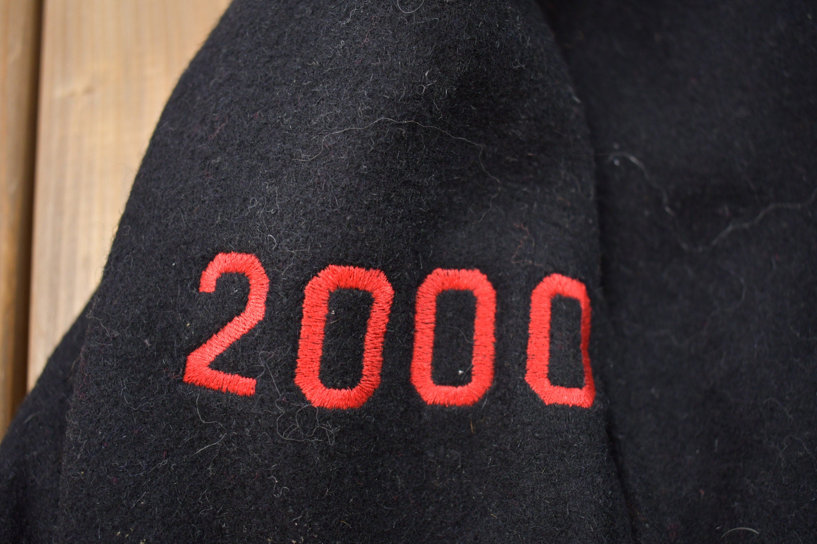Vintage 2000 Quarter Horse Congress Top Ten Embroidered Wool Jacket