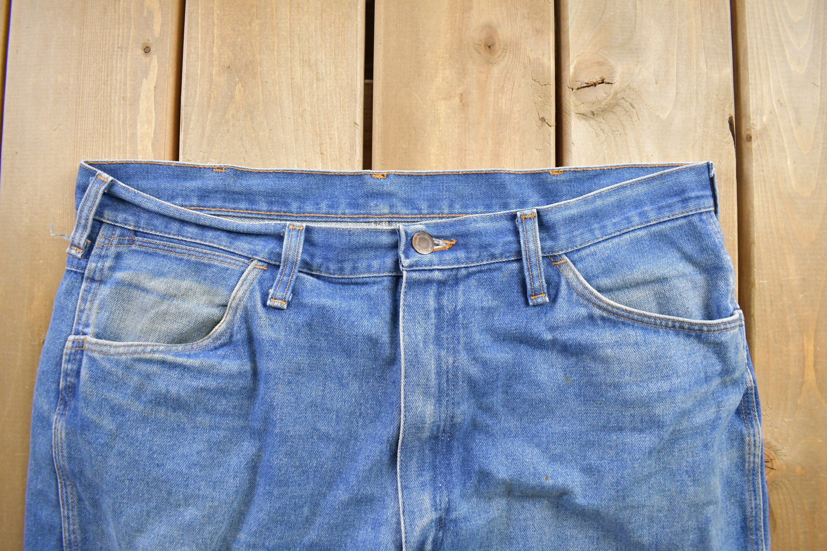 Vintage 1990s Wrangler Denim Jeans Size 38x24
