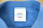 Vintage 1990s Brittania Blank Blue Crewneck Sweatshirt