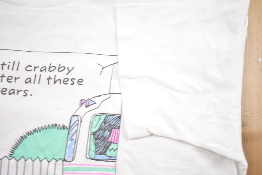 Vintage 1990s Still Crabby After All These Years Graphic T-Shirt