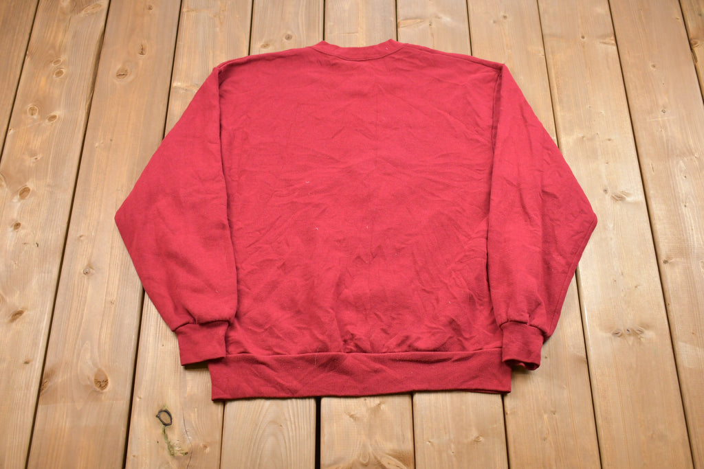Vintage 1990s Christmas Birds Crewneck