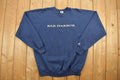 Vintage 1990s Bar Harbor Champion Blue Tagg Sweatshirt