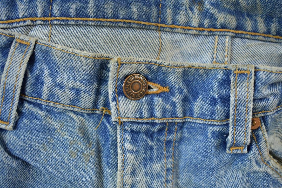 Vintage 1990s Orange Tab 550 Levis Denim Jeans Size 31 x 29