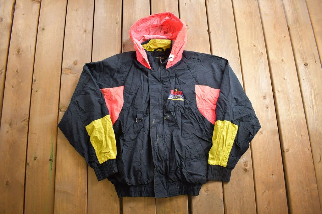 Vintage 1990s Winston Winners Windbreaker Jacket
