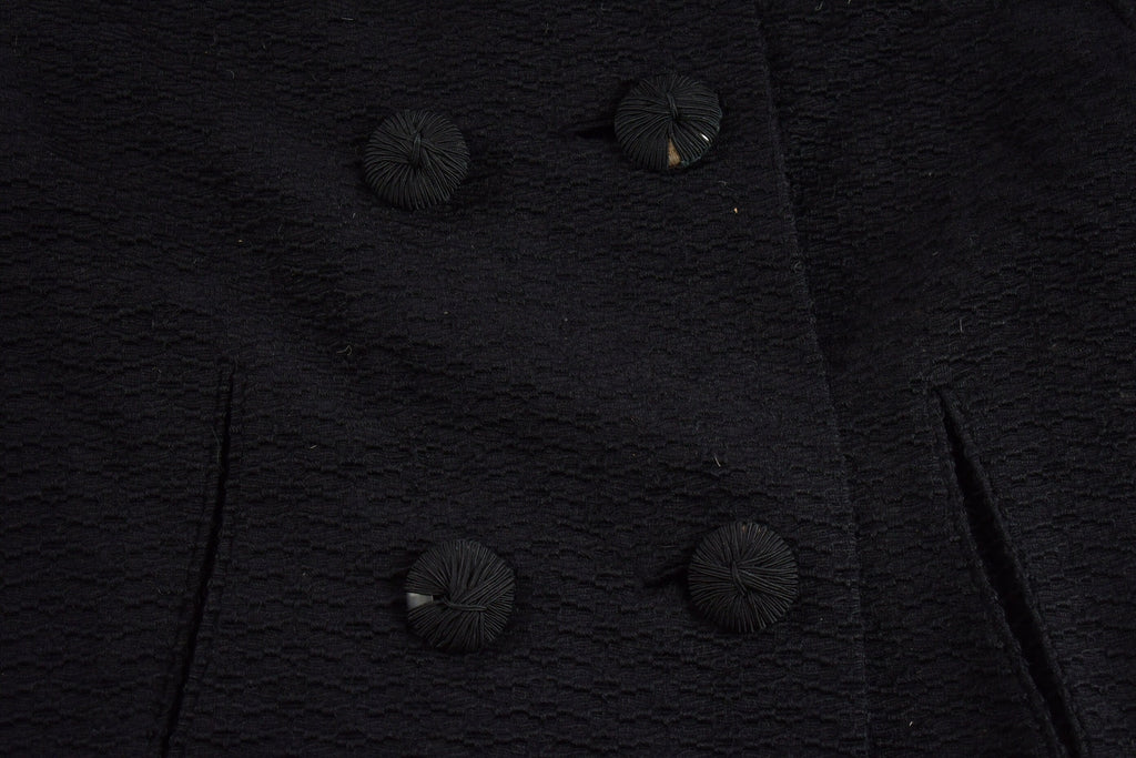 Vintage 1980s Robertsons Fleetwood Fur Collar Over Coat