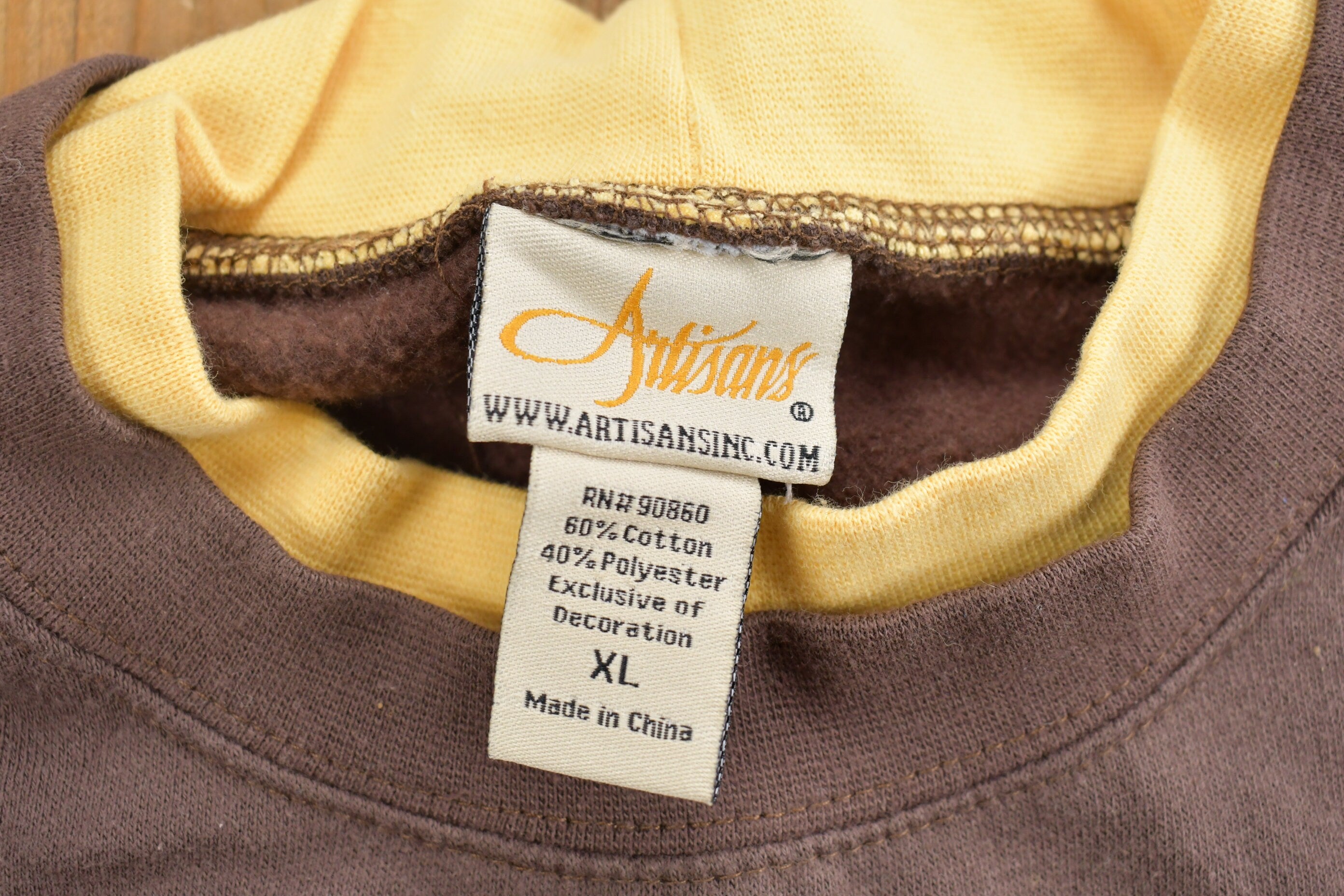 Vintage 1990s Sunflower Theme Crewneck Sweater