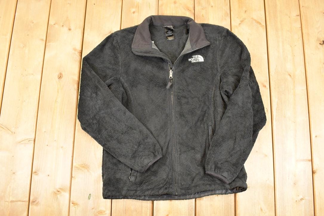 Vintage 1990s The North Face Fleece Outdoorsman Sweater Women's M