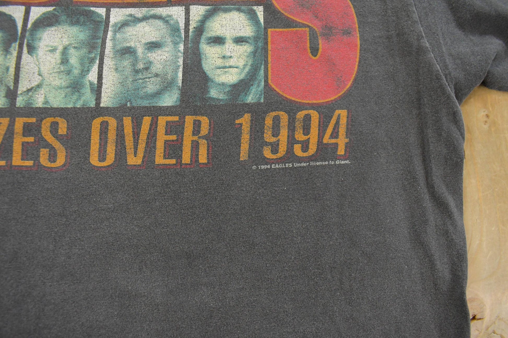 Vintage 1994 Eagles Hotel California Hell Freezes Over Tour Band T-Shirt Men's XL