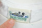 Vintage 1990s Northern Reflections Golden Retrievers Duck Pond Souvenir T-Shirt Men's L