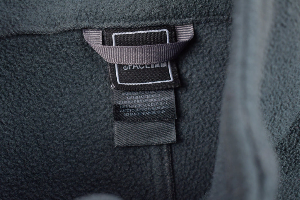 Vintage 1990s North Face Fleece Zip Up Sweater
