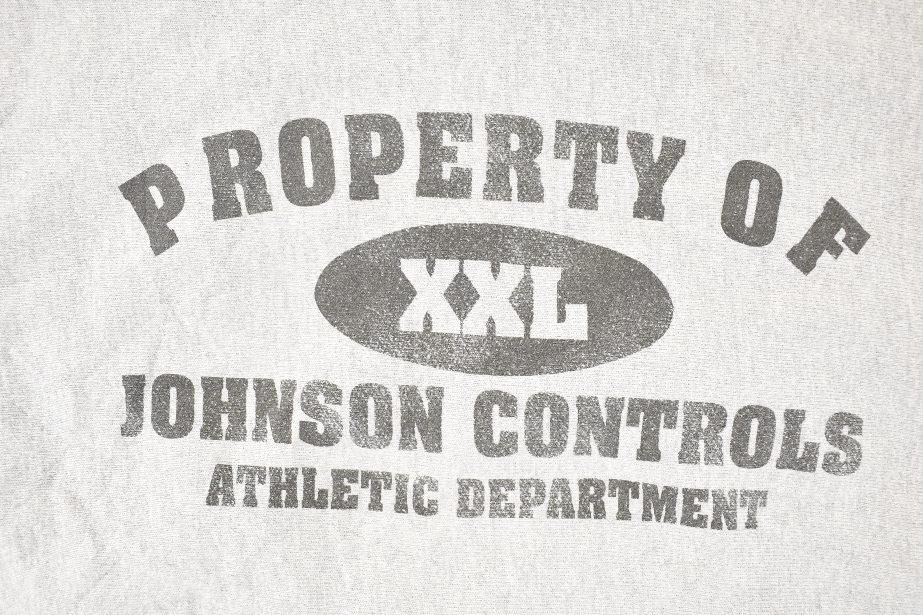 Vintage Y2K Johnson Controls Champion Reverse Weave Crewneck Sweatshirt Mens XL