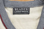 Vintage 1990s Blades Robert Bruce Knitted V Neck Sweater