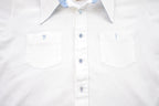 Vintage 1980s Double Exposure Short Sleeve Button Up Shirt