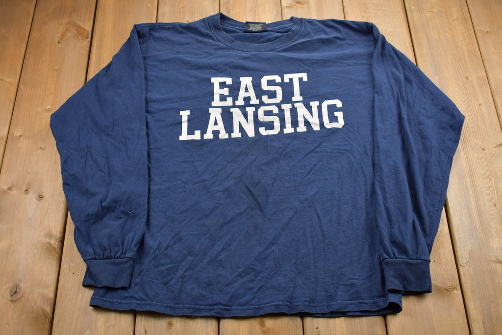 Vintage 1990s University of East Lansing Collegiate Crewneck