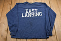 Vintage 1990s University of East Lansing Collegiate Crewneck