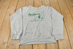Vintage 1980s Springvale Campground Stanchfield Michigan Souvenir Crewneck Sweatshirt