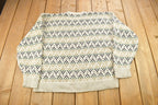 Vintage 1990s Cape Isle Knitters Knitted Crewneck Sweater