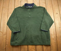 Vintage 1990s North Crest Quarter Zip Fleece Sweater