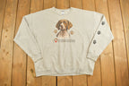 Vintage 1990s Cute I Love My German Short Hair Crewneck