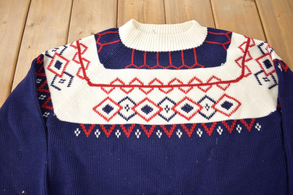 Vintage 1970s JC Penney Knit Sweater /
