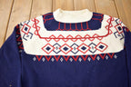 Vintage 1970s JC Penney Knit Sweater /