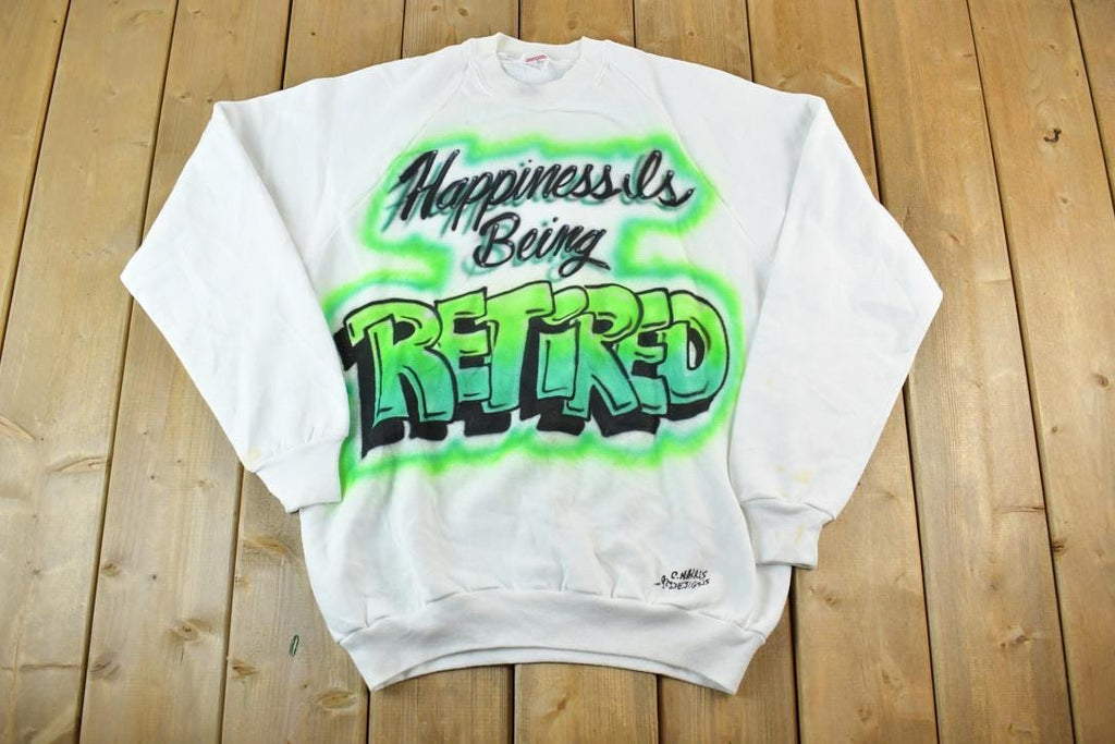 Vintage 1990s Retired Souvenir Crewneck Sweatshirt
