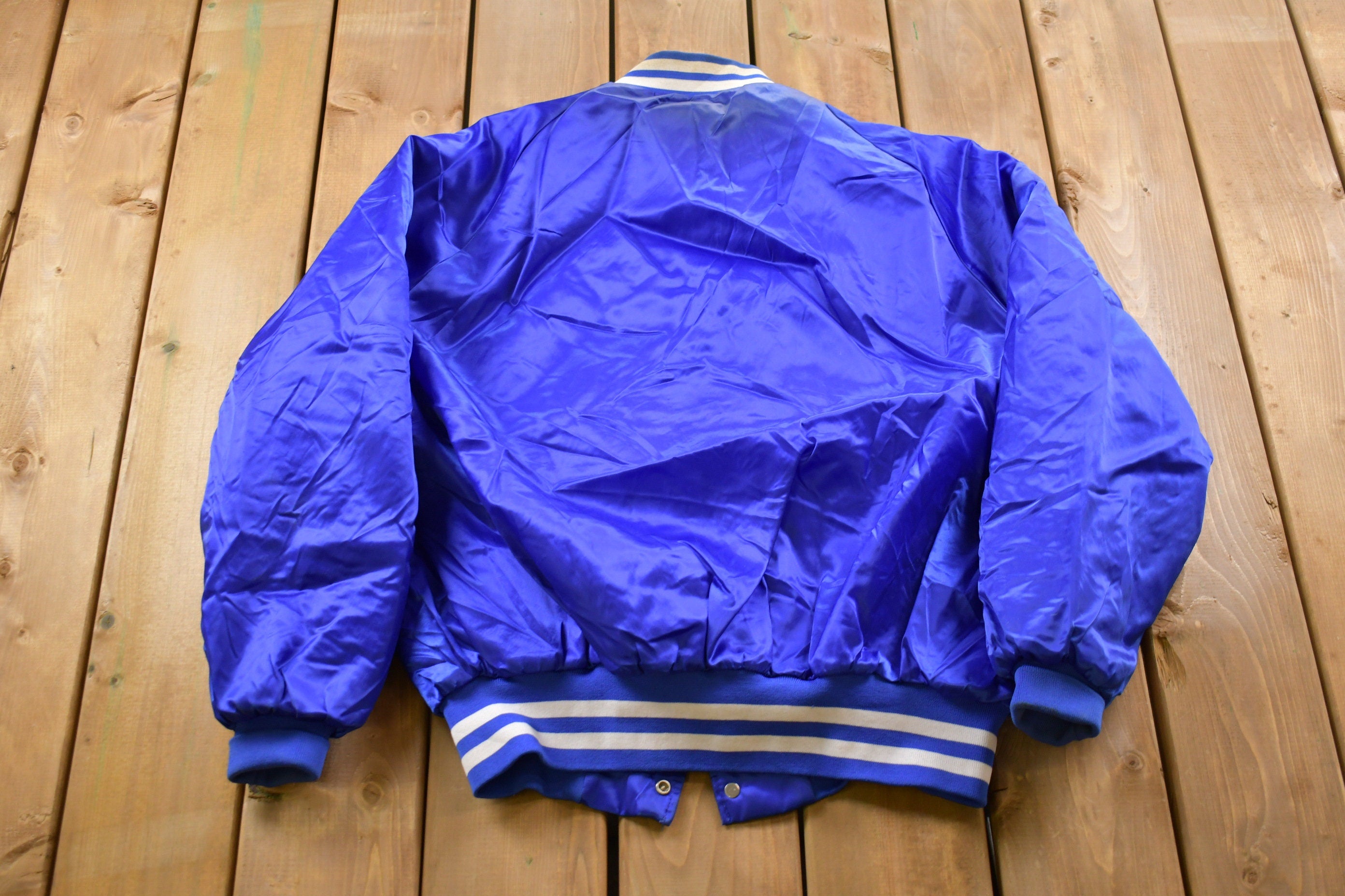 Vintage 1980s Dunbrooke Pla-Jac Sportswear Bomber Jacket