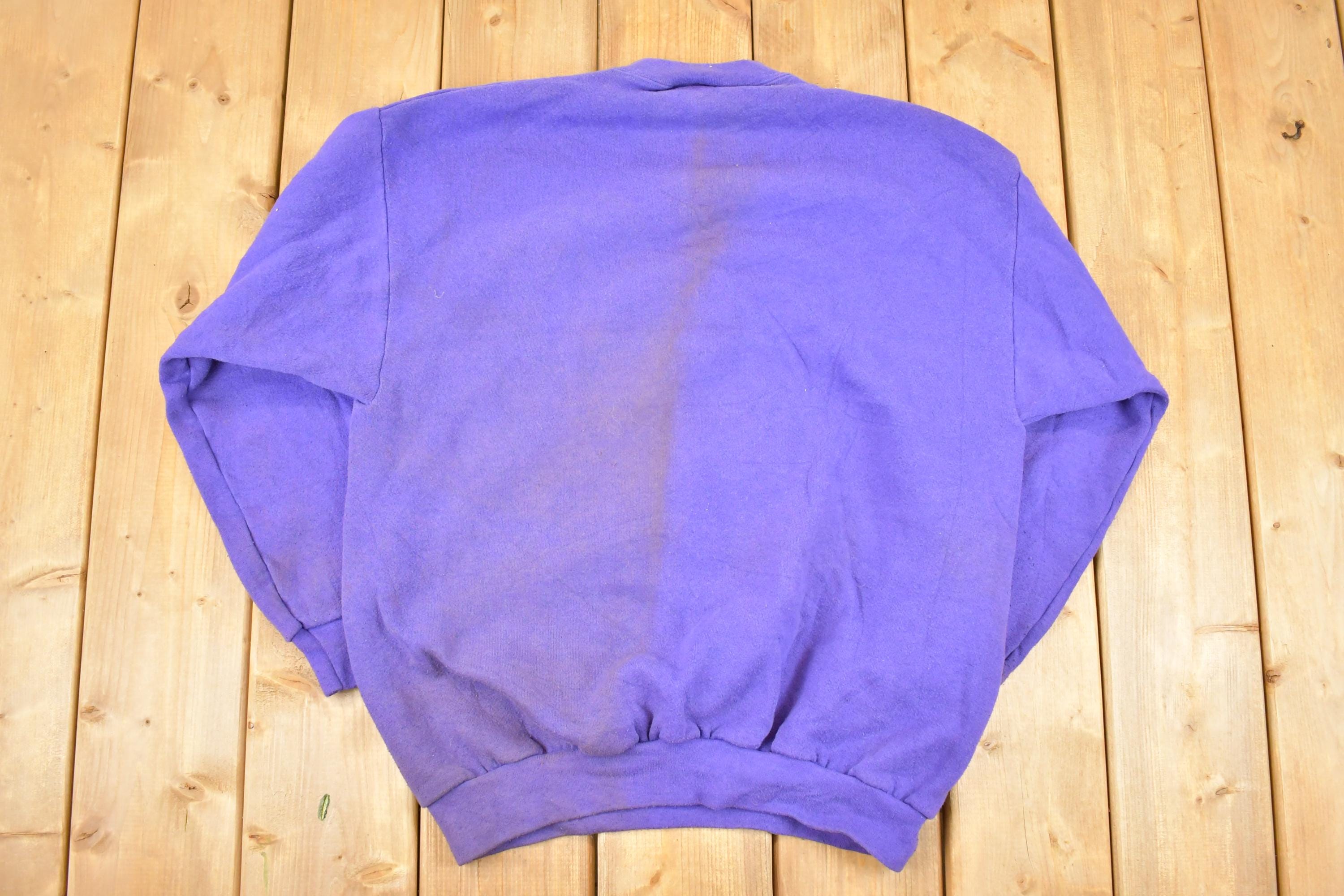 Vintage 1990s Minnesota Vikings Riddell NFL Crewneck Sweatshirt Mens L