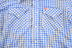 Vintage 1970s Ely Plains Plaid Button Up Western Shirt