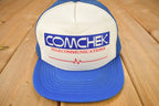 Vintage 1980s Comchek Telecommunications Trucker Hat