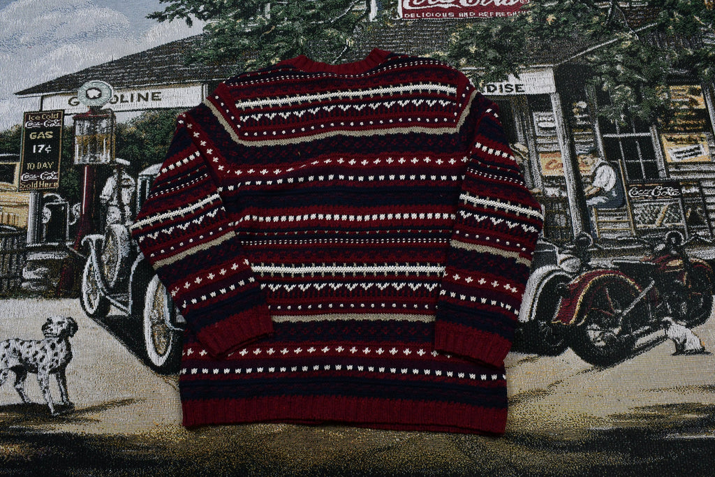 Vintage 1990s Northern Reflections Knit Button Up Sweater