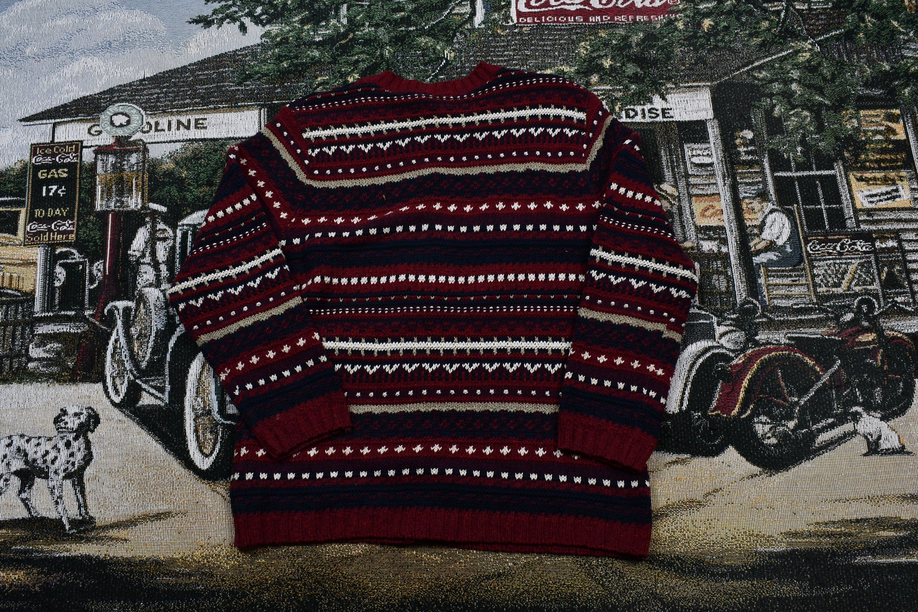 Vintage 1990s Northern Reflections Knit Button Up Sweater