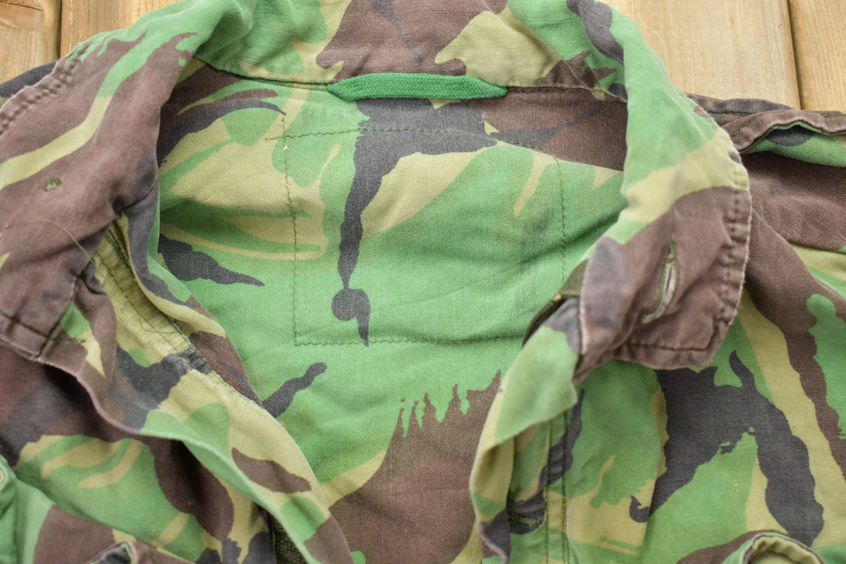 Vintage 1980s Army Military DPM CamoJacket