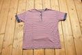 Vintage 1990s North Crest Striped T Shirt