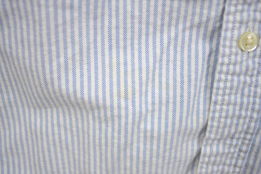 Vintage 1990s Polo Ralph Lauren Vertical Striped Button Up Shirt