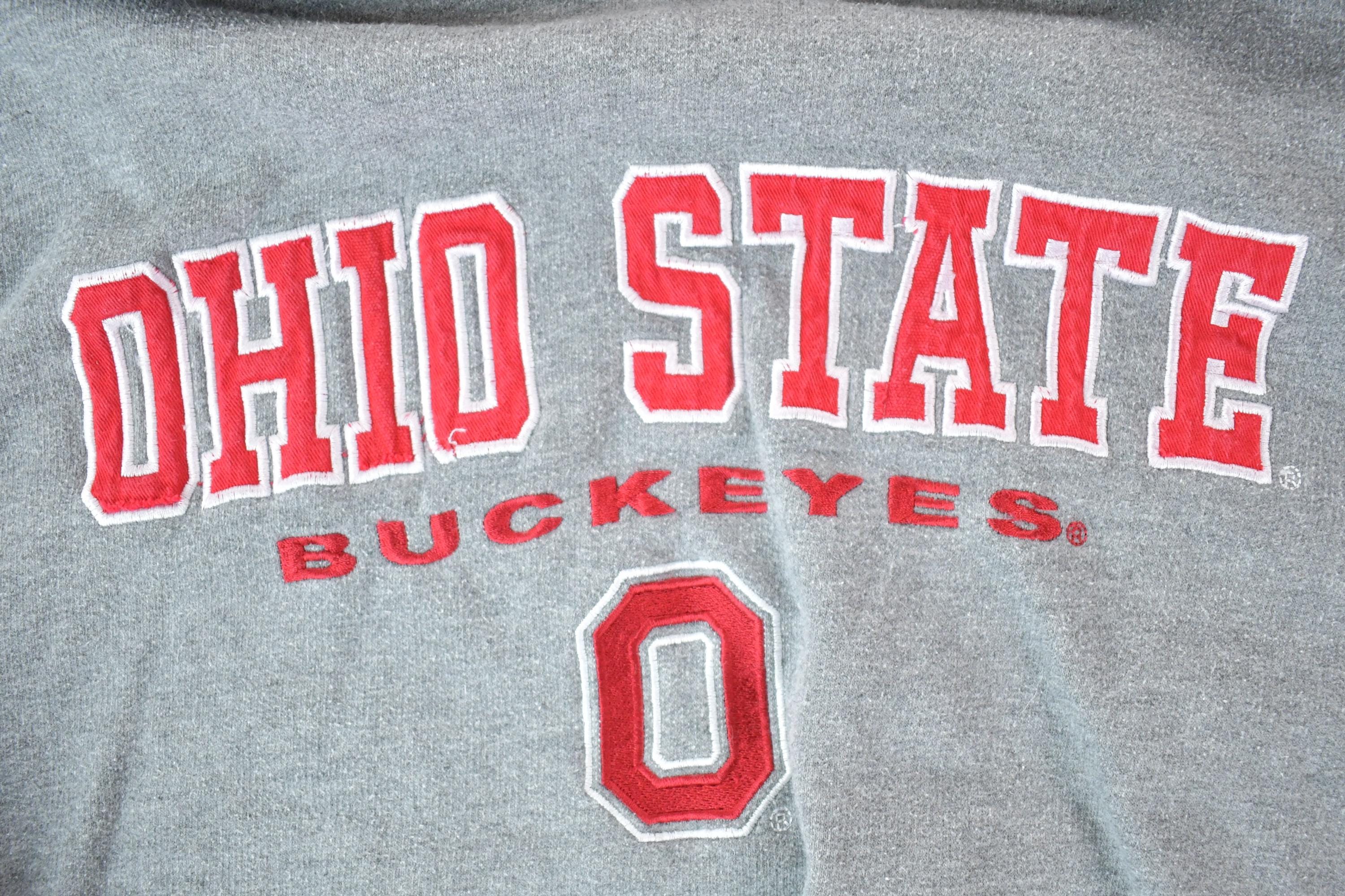 Vintage Y2K Ohio State University Buckeyes Collegiate Hoodie