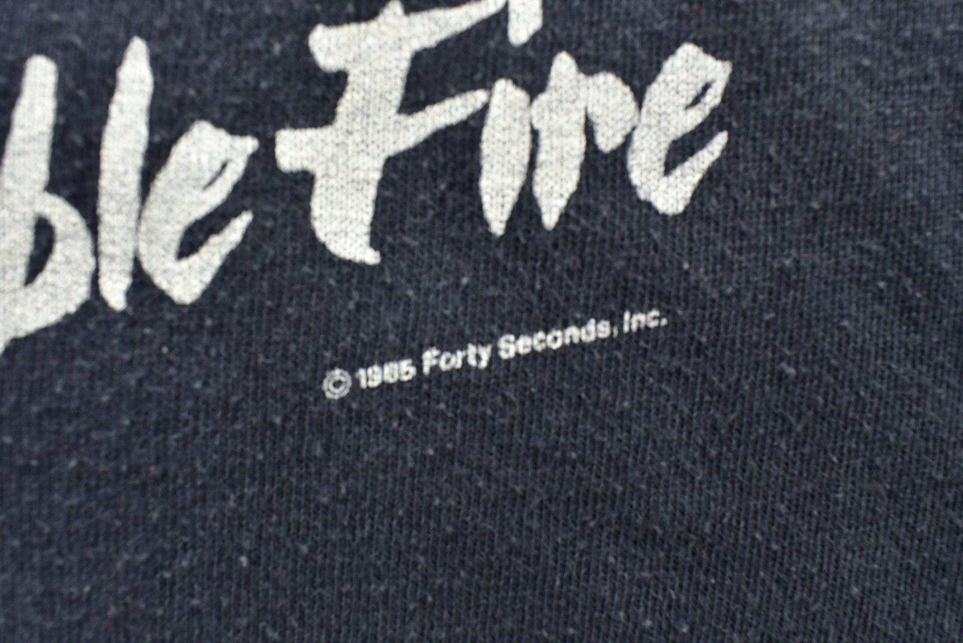 Vintage U2 The Unforgettable Fire Band T-Shirt