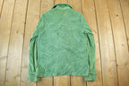 True Vintage 1970s Velour Style Button Up Shirt Men's Medium