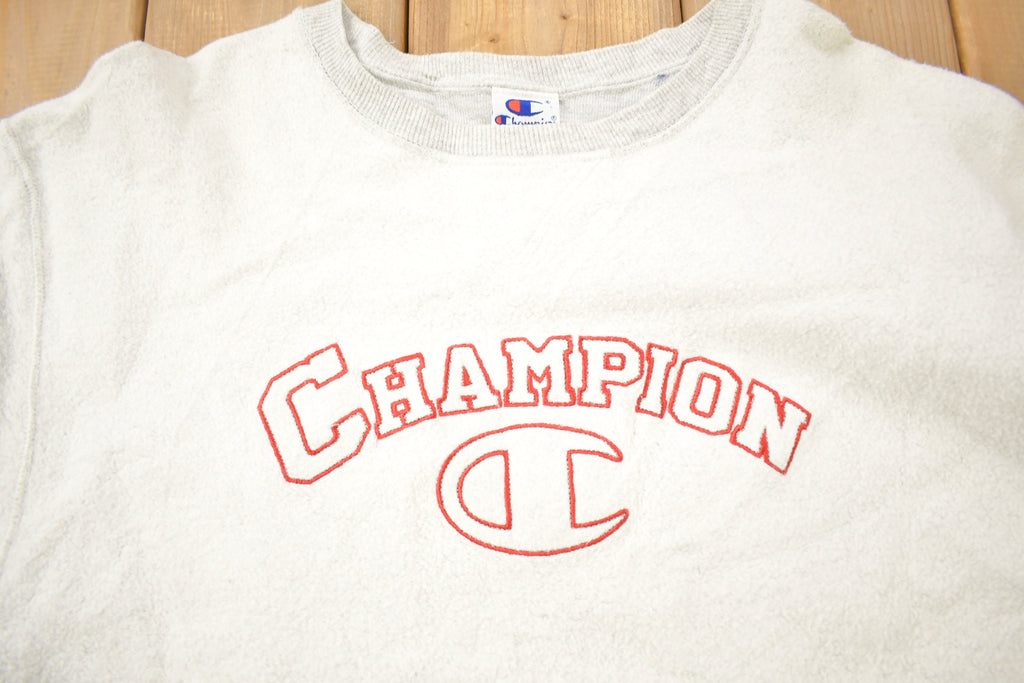 Vintage 1990s Champion Embroidered Crewneck Sweatshirt