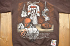 Vintage 1990S Cleveland Browns NFL Nutmeg Locker Room Crewneck Sweatshirt