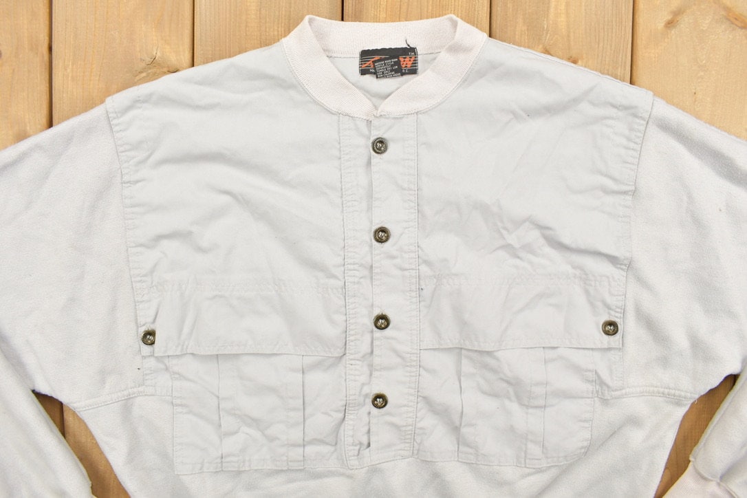 Vintage 1990s Action Full Zip Windbreaker Jacket