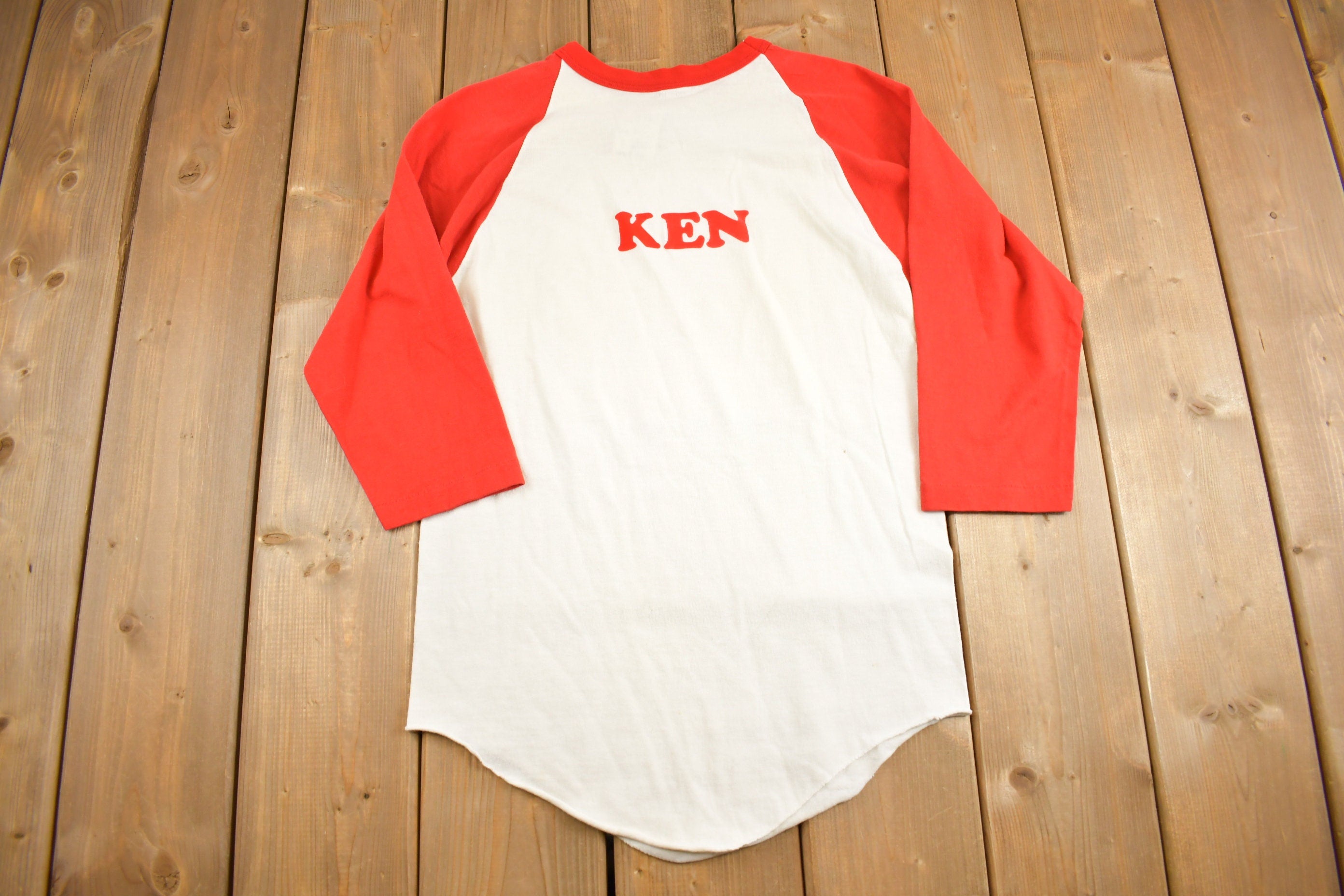 Vintage 1976 "Go To Hell World I'm A Senior" Raglan Roach T Shirt