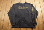 Vintage 1990s Pittsburgh Steelers NFL Graphic Long Sleeve Shirt