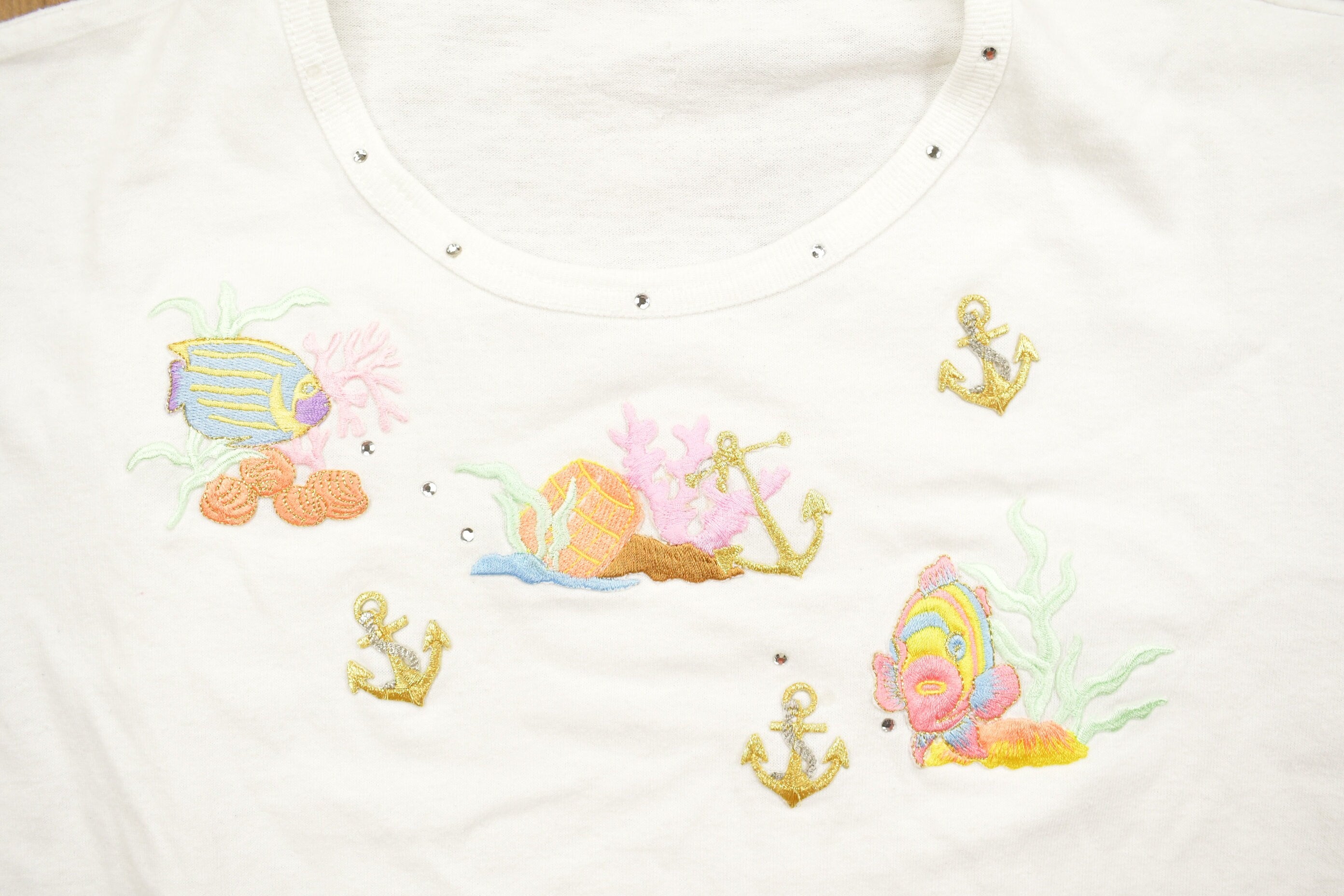 Vintage 1990's Nautical Theme T-Shirt