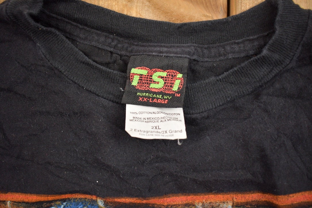 Vintage 1990s Deer Graphic T-Shirt  Made In USA  Single Stitch  Streetwear  Nature T Shirt  Animal  Hunting  Outdoorsman