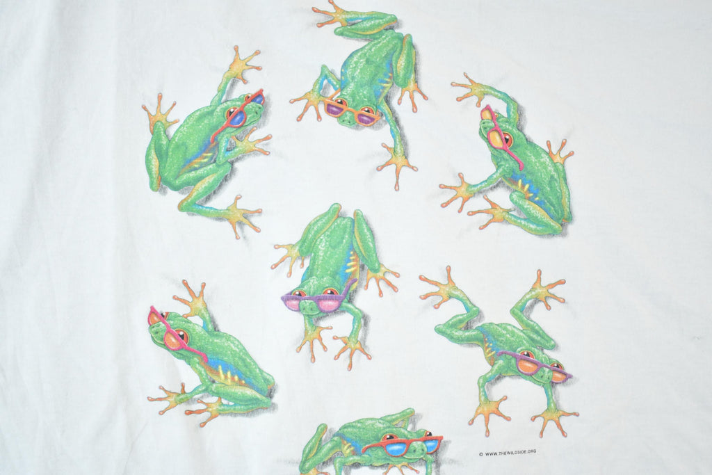 Vintage 1990s Cool Tree Frog Outdoorsman T-Shirt Mens XL