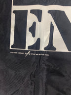 Vintage 1990 Public Enemy Screen Printed Polyester Banner Dead Stock